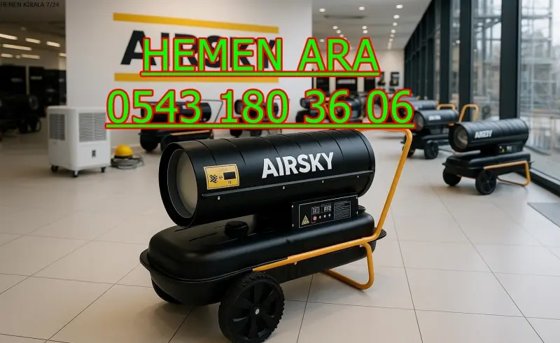 Kiralık Mazotlu Isımak Isıtıcı Kiralama Ankara Kızılcahamam