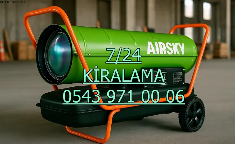 Kiralık Mazotlu Isımak Isıtıcı Kiralama Balıkesir Altıeylül