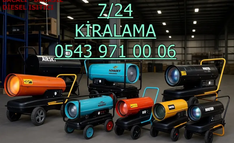 Kiralık Mazotlu Isımak Isıtıcı Kiralama Balıkesir Ayvalık