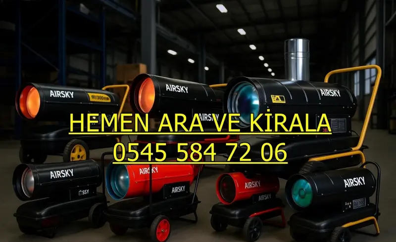 Kiralık Mazotlu Isımak Isıtıcı Kiralama Diyarbakır Bismil
