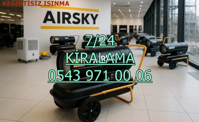 Kiralık Mazotlu Isımak Isıtıcı Kiralama Hatay Samandağ