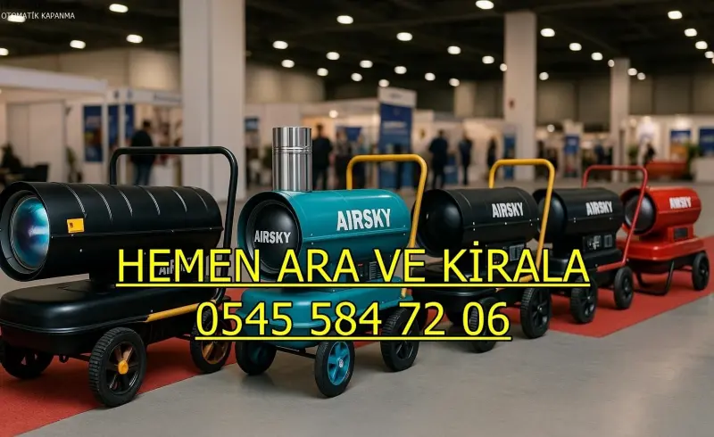 Kiralık Mazotlu Isımak Isıtıcı Kiralama İstanbul Zeytinburnu
