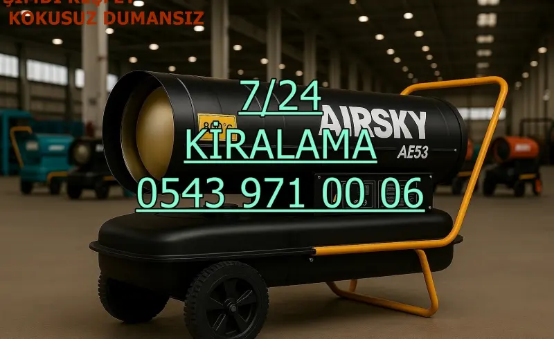 Kiralık Mazotlu Isımak Isıtıcı Kiralama İzmir Buca