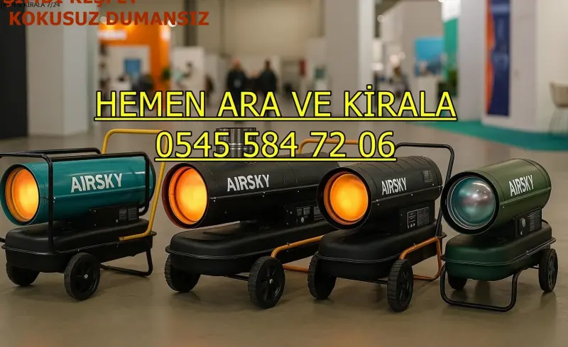 Kiralık Mazotlu Isımak Isıtıcı Kiralama İzmir Karşıyaka