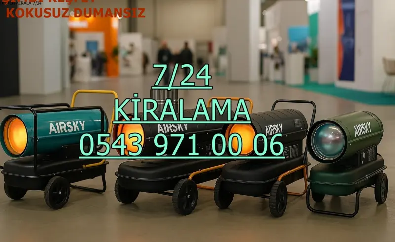 Kiralık Mazotlu Isımak Isıtıcı Kiralama İzmir Menemen